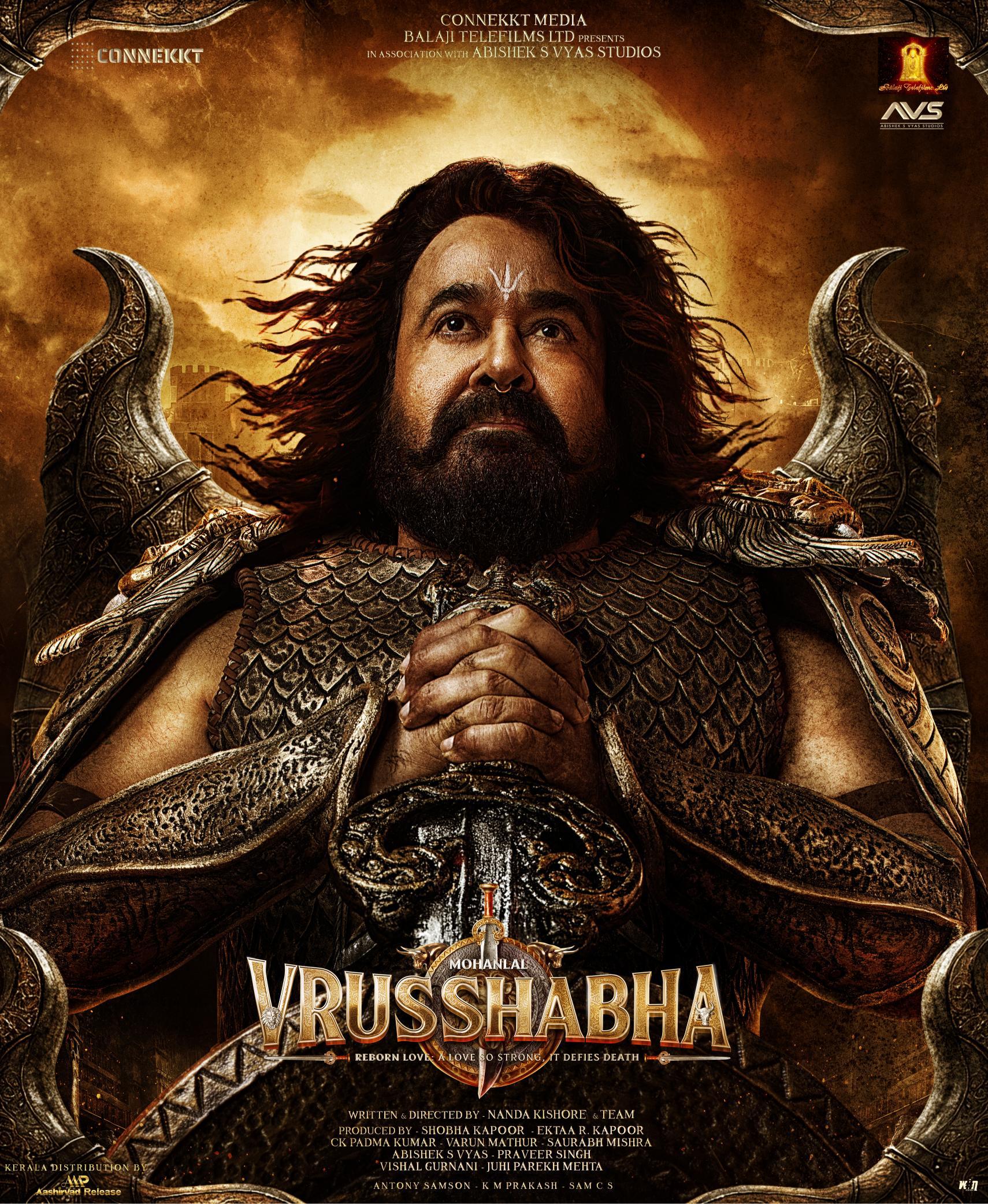 VRRUSSHABHA  First Look Poster